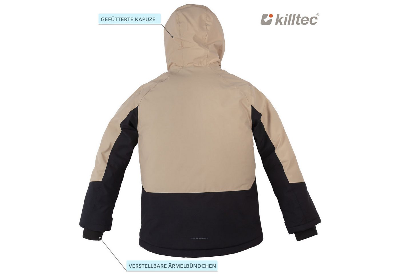 Killtec Skianzug Jungen Alpin Skijacke + Skihose, wasserdicht - winddicht - atmungsaktiv - mit Schneefang Bild 2