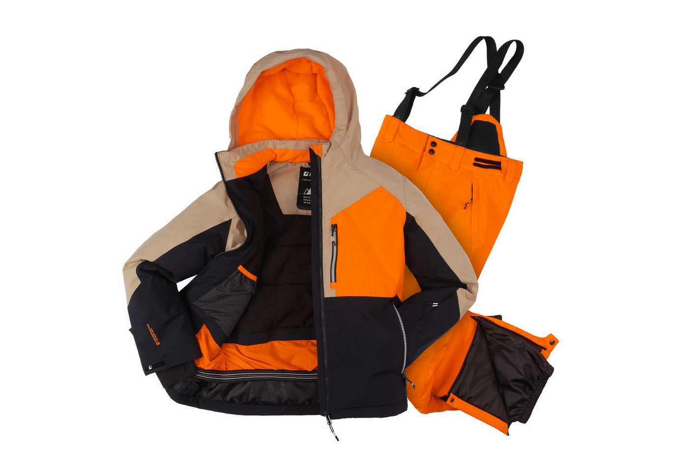 Killtec Skianzug Jungen Alpin Skijacke + Skihose, wasserdicht - winddicht - atmungsaktiv - mit Schneefang Bild 3