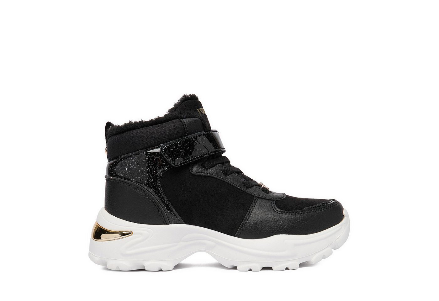 DeeZee Deezee Mädchen Turnschuhe 5907964506843 Schwarz Walkingschuh