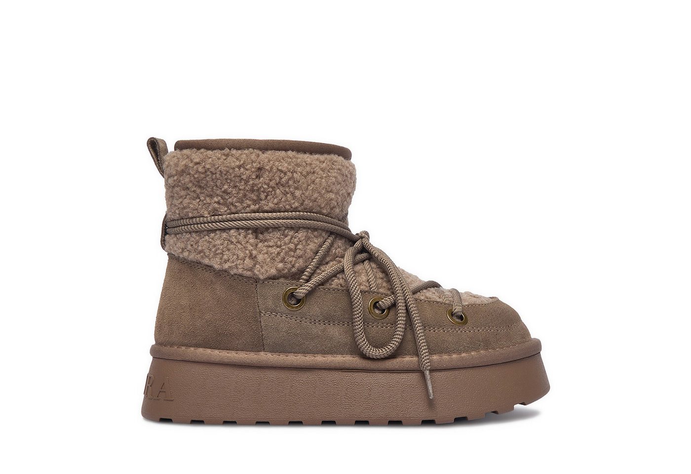 Badura Badura Damen Schneestiefel 5907964458623 Beige Snowboots