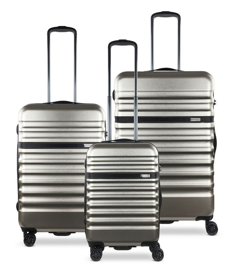 bugatti Trolleyset Corium, 4 Rollen, (Set, 3 tlg)