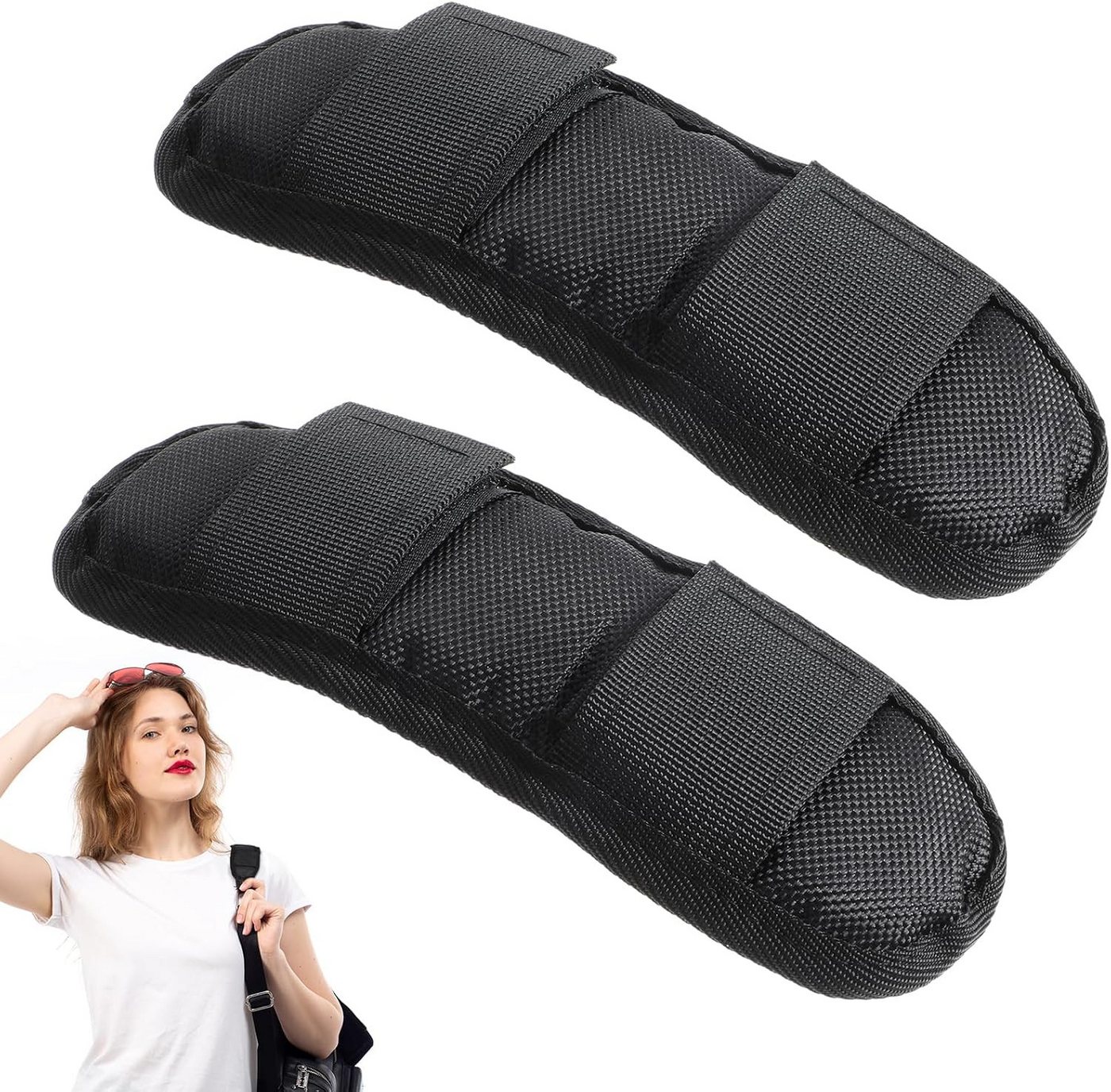 FOUORTUNATE-BEE Schulterriemen 2er Set Schultergurte mit Polsterung, rutschhemmend & bequem (2-St) Universal-Schulterriemen für Kamera, Laptop, Gitarre & Rucksack Bild 5