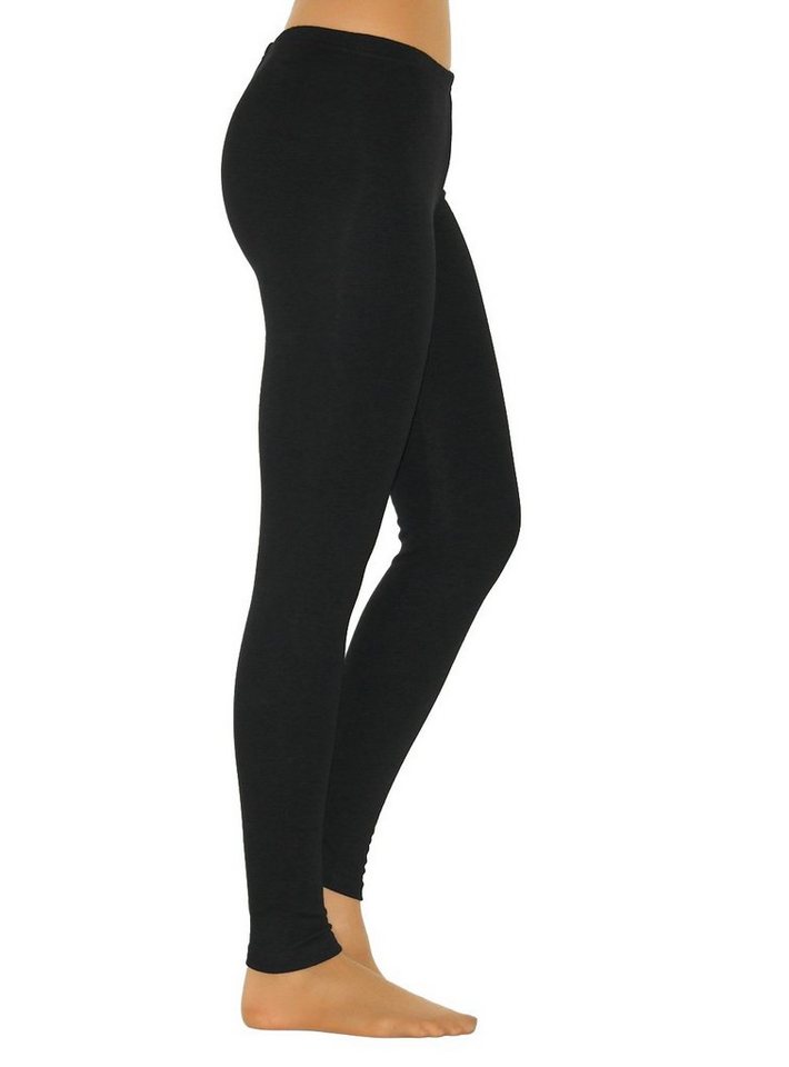 YESET Thermoleggings Leggings Thermo Baumwolle Fleece Warm Hose