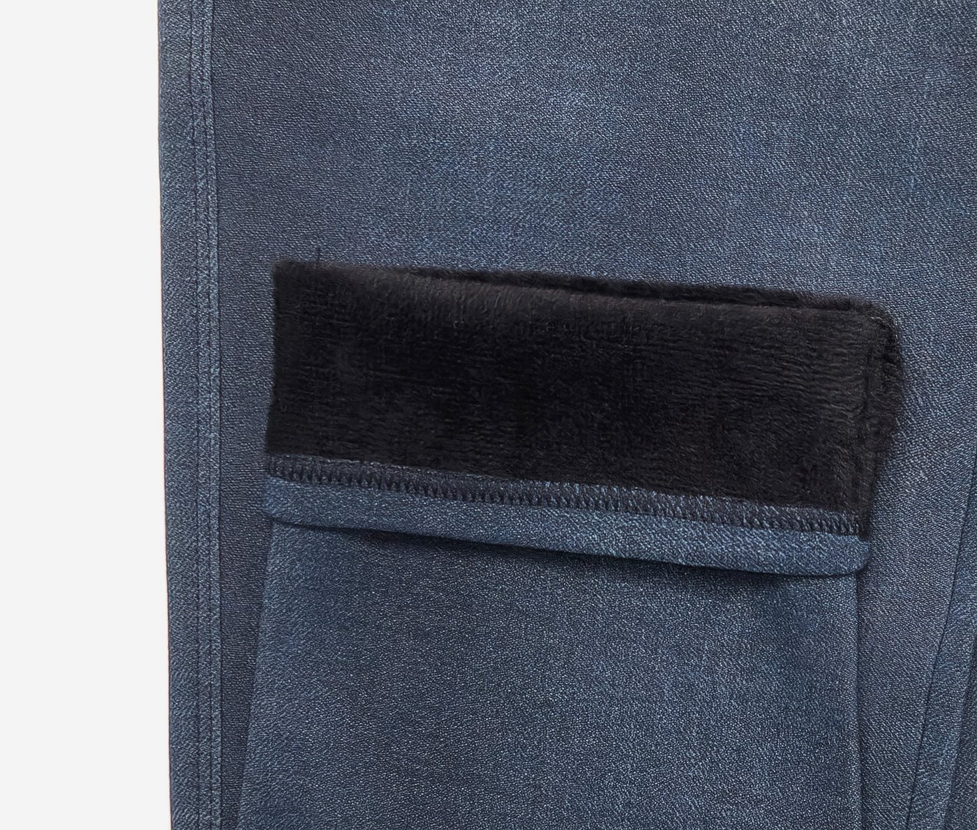 dy_mode Thermohose Damen Thermohose in Jeans-Optik Stretchhose mit Innenfutter mit elastischem Bund, mit Innenfutter Bild 5