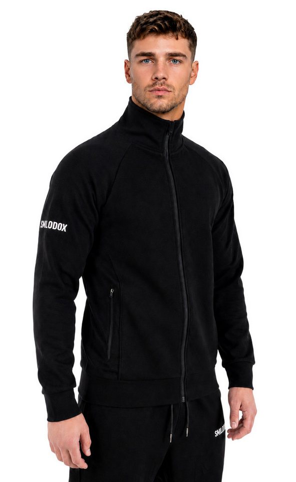 Smilodox Trainingsjacke Denzo Herren, Sportjacke, Fitness, Zip Jacke, Activewear Mesh Einsätze, Soft Touch, Zip Taschen, Rippbündchen, Komfort Bild 5
