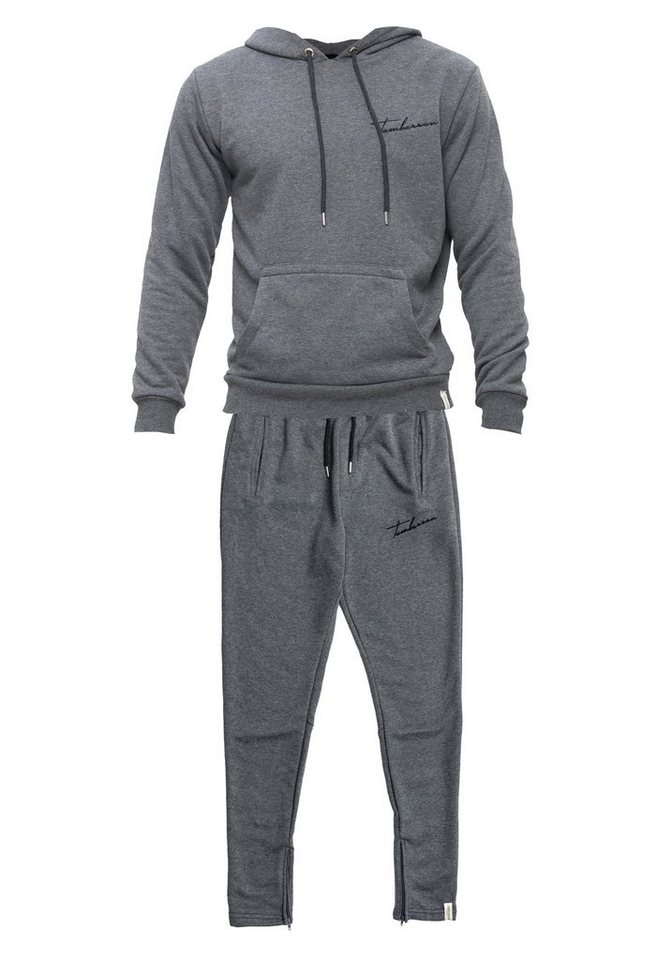 Tom Barron Jogginganzug mit Label-Print, mit Kapuze Bild 2