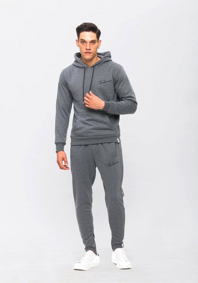 Tom Barron Jogginganzug mit Label-Print, mit Kapuze Bild 3