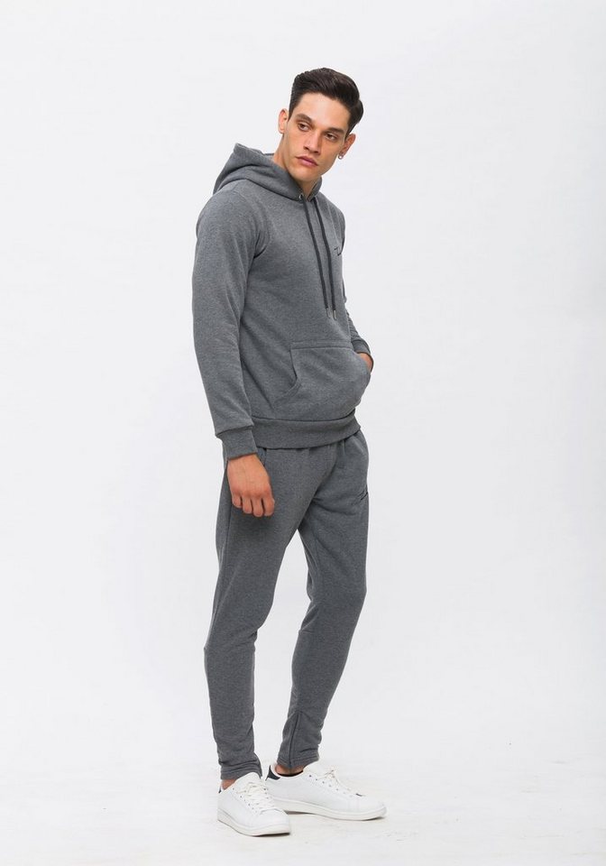 Tom Barron Jogginganzug mit Label-Print, mit Kapuze Bild 4