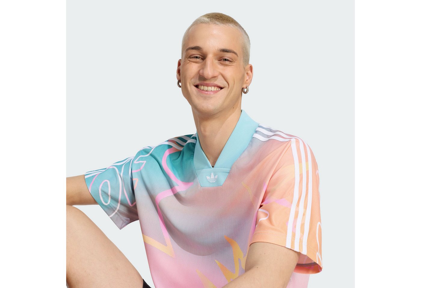 adidas Originals Fußballtrikot LOVE UNITES AOP JERSEY (1-tlg)