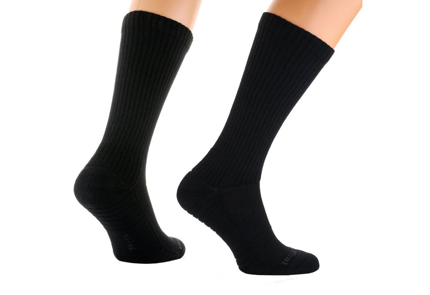 Hirschthal Funktionssocken 2, 4, 8 Paar Funktionssocken Sportsocken Socken Schwarz (8-Paar) Atmungsaktiv Bild 4