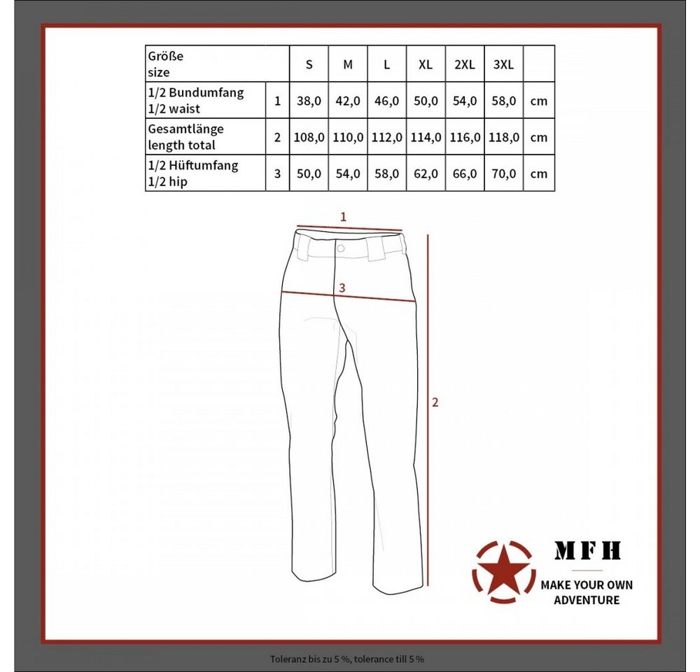 MFH Softshellhose MFH Soft Shell Hose, Allround, schwarz - M Bild 2