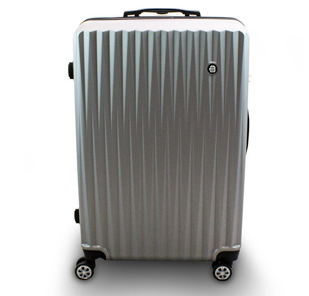Barut Trolley Barut Reisekoffer XL Modell General Silber, 4 Rollen Bild 5