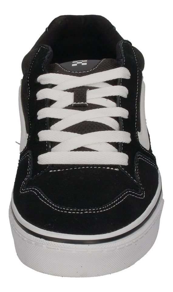 Vans CALDRONE Suede Mesh Skateschuh Black White Bild 3
