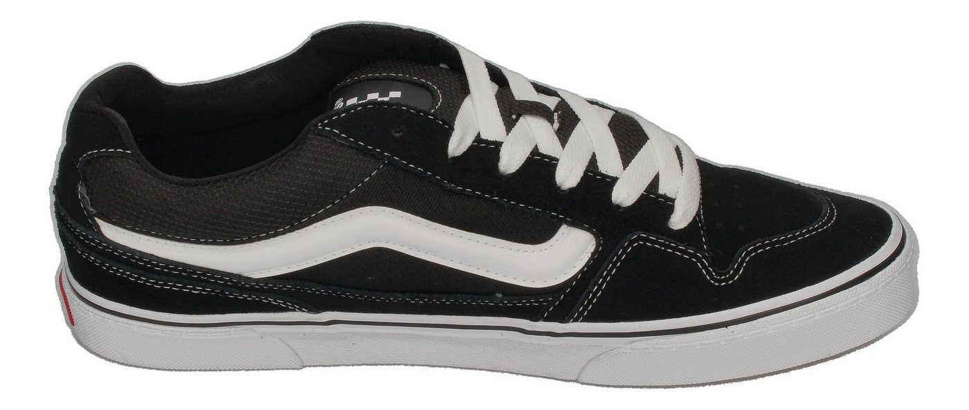 Vans CALDRONE Suede Mesh Skateschuh Black White Bild 4