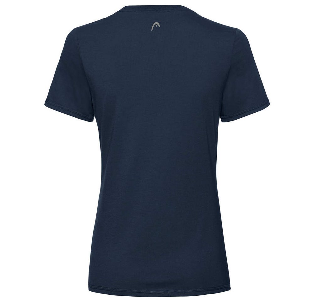 Head Tennisshirt Club Lisa (Polyester/Baumwolle) dunkelblau Damen