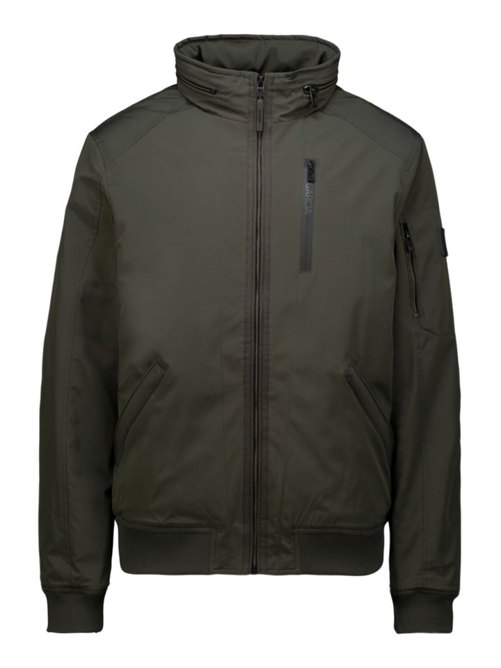 Garcia Outdoorjacke grün,Freizeit,Polyamid,Unifarben,Stehkragen,Langarm,Regular Fit Bild 4