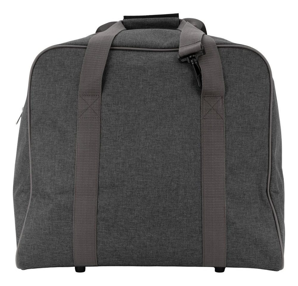 Semplix Aufbewahrungstasche - Overlock-Maschinen-Tasche 44 x 38 x 33 cm anthrazit/grau
