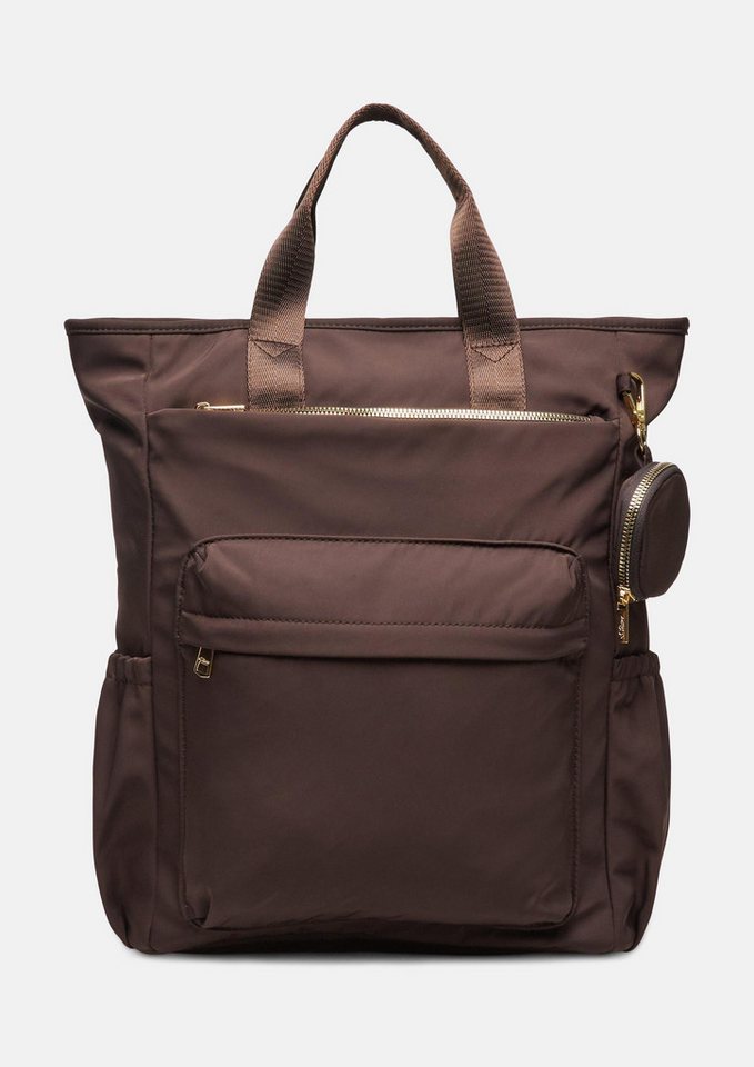 s.Oliver Rucksack Tasche, Rucksack mit gepolstertem Laptop-Fach und Reißverschluss Bild 4