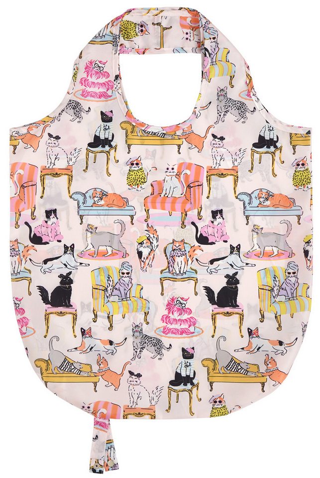 Ulster Weavers Einkaufsbeutel Cool Cats, faltbare Einkaufstasche incl. Tragegriffe ca.46x61cm Roll-up-Tasche Bild 2