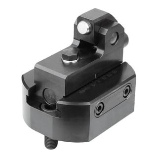 KIPP Spannelement mit Pendelauflage Systemgröße 16 130 x 100 x 116 Form B M16 Stahl