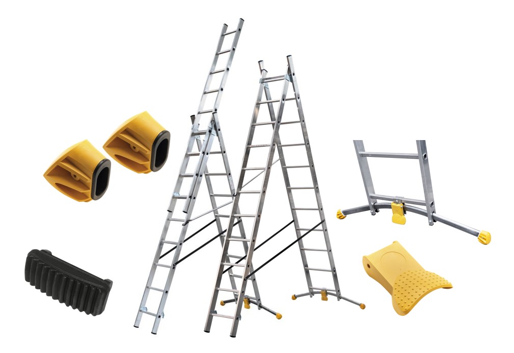 Set Mit 2 Hailo-stopfen Für 60 Mm Profile In Hobbylot Treppen.