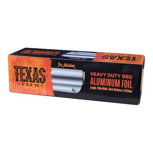 Cisco Texas Club T25 Mk Aluminiumfolie 25 Mikrometer Silber