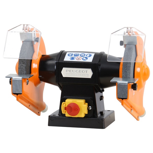 Schleifbock Mit 2 Schleifscheiben 200 Mm - Ptmm200 - Peugeot Professionnels - Ppm00100002