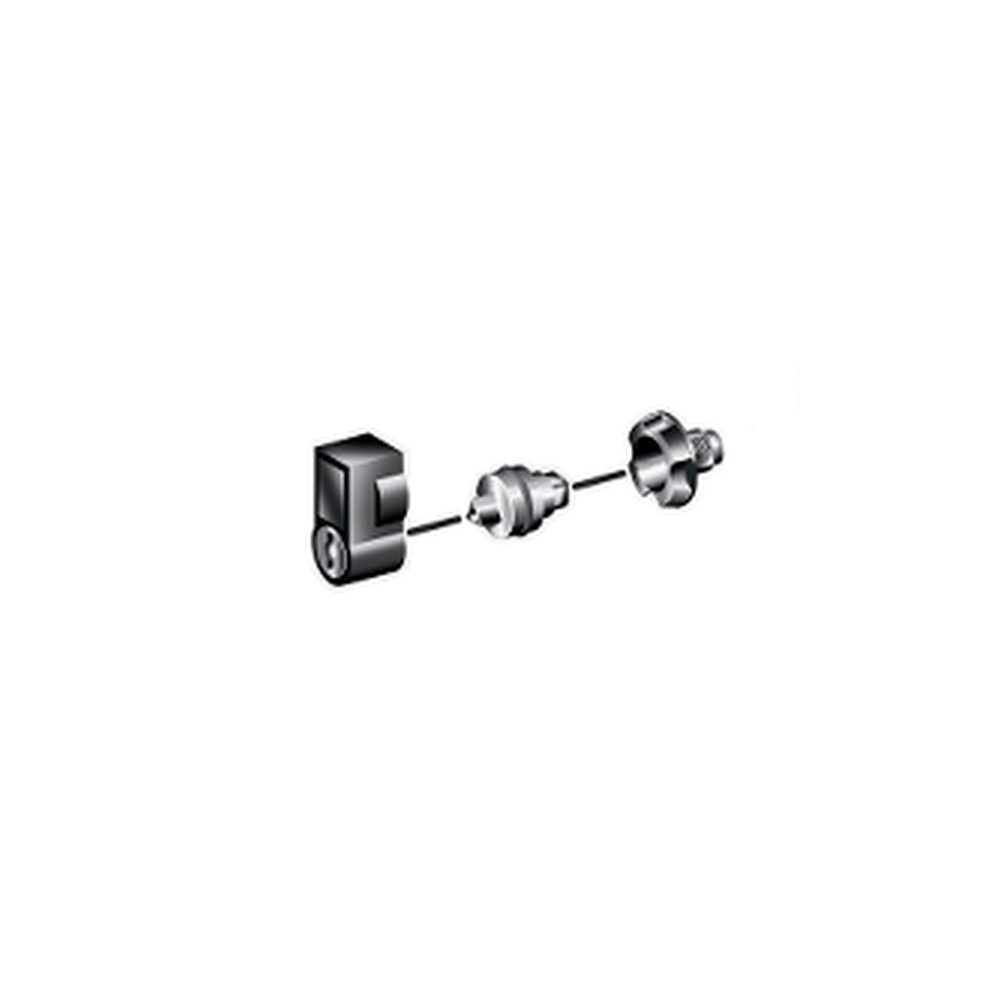 Schneider455 Edelstahl-hebelgriff Mit Schlüssel Und Sicherheitssystem.