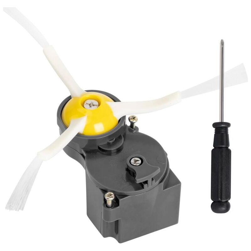 Bardusch - Moteur De Brosse Latérale Amélioré Pour Irobot Roomba Série 500/600/700/800 870 880 760 770 780 500 600 700 595 Gris
