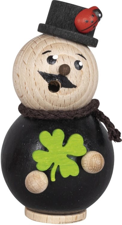 Mini-räucherfigur Deko Holz Schornsteinfeger 8 Cm Räucherfigur