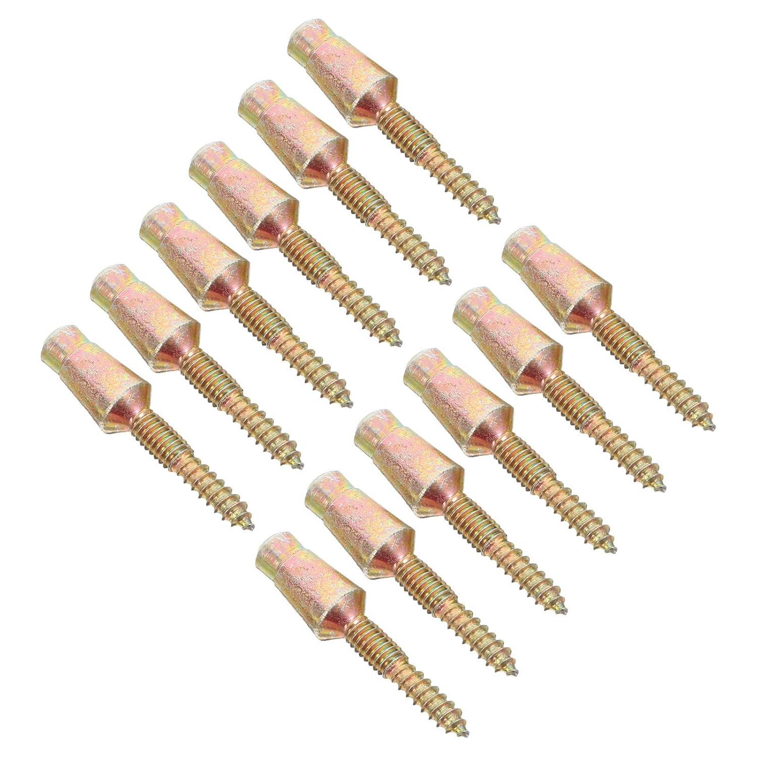 Set Mit 8 Verstellbaren Nivellierfüßen, Gummifüßen Zum Einschrauben, Gewinde M6 X 32,3 Mm, Höhe M6, Inklusive 8 Muttern, Reduziert Geräusche Und Kratzer, Für Möbel, Schränke, Stühle, Tische Und Glasfl