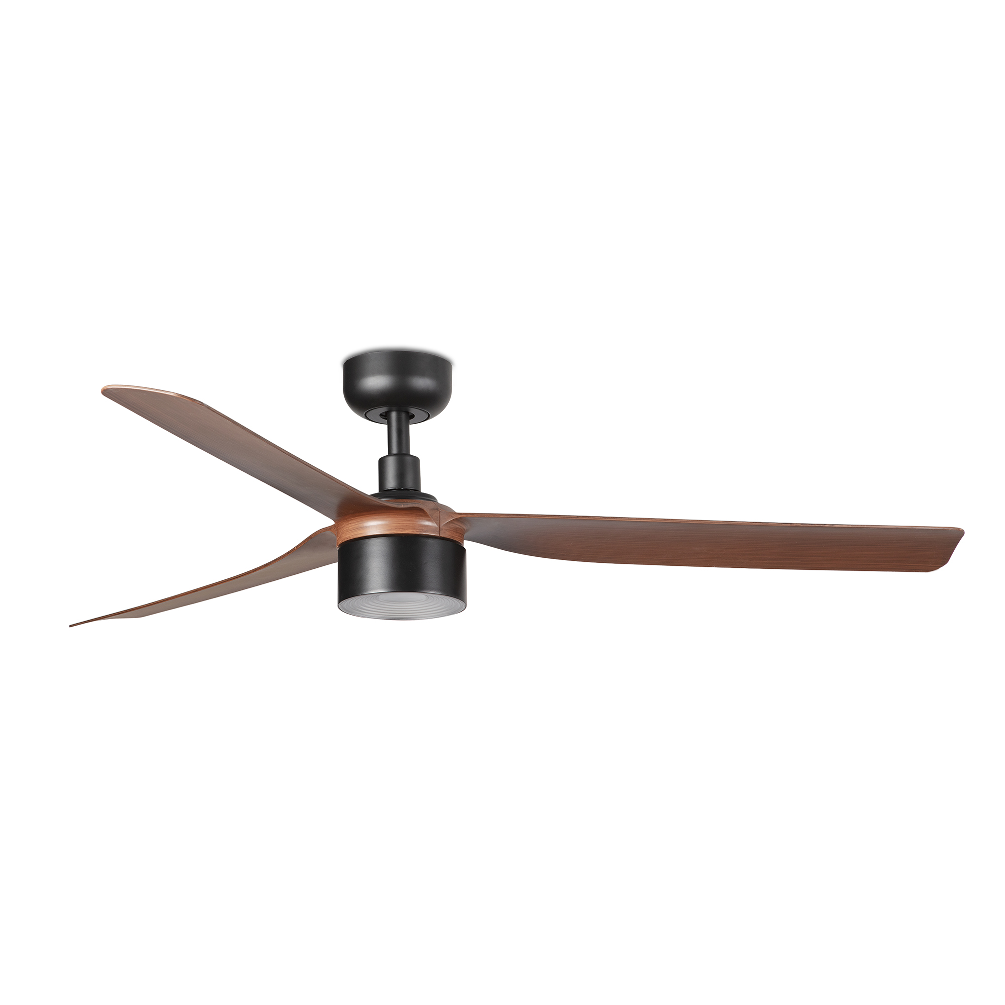 Punt Tek M Ventilatore Nero/noce 2700k