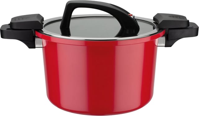 Gsw Schnellkochtopf Rot 24 Cm 6 Liter