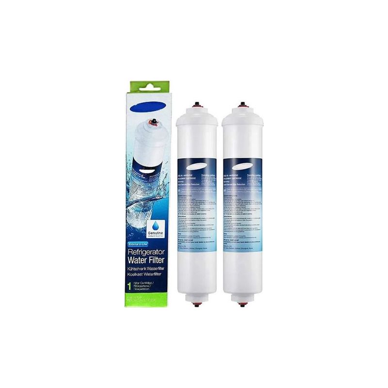 Lot De 2 Filtres À Eau D'Origine Da29-10105j - Accessoires Pour Réfrigérateurs/congélateurs Aeg, Bosch, Samsung, Electrolux, Siemens Et Autres Marques