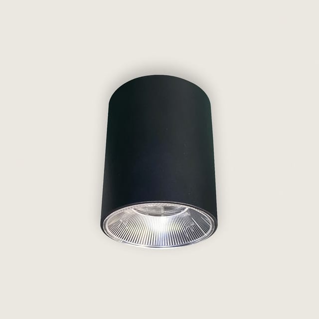 Ledkia - Led Deckenleuchte 20w Rund Syrah 2700k - 4000k Schwarz Cct