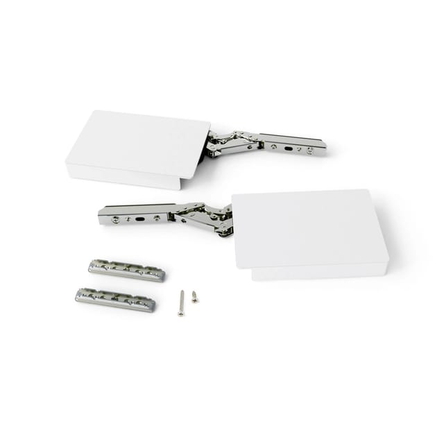 Emuca Klappensystem Altius Lift, Macht 1100-2900 (medium=m), Stahl Und Kunststoff, Weiß