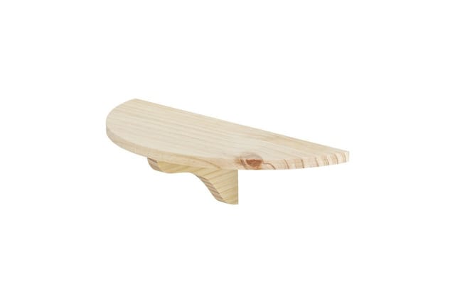 Dolle Wandregal Pur 44 X 18 Cm Leimholz Wandregal