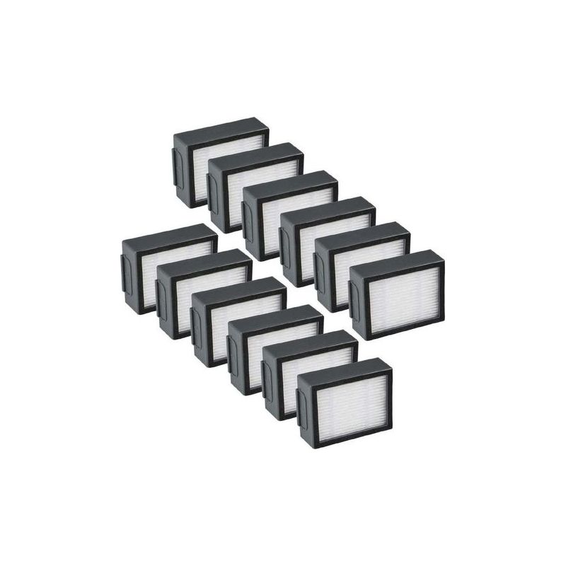 Aiperq 12-pack Replacement Filter Parts Compatible With Irobot Roomba E, I, J Series I1 I1+ I3 I3+ I4 I5 I5+i6 I6+ I7 I7+ I8 I8+ E5 E6 E7 J7 Robot Vacuum Cleaner Accessories 12 Filters
