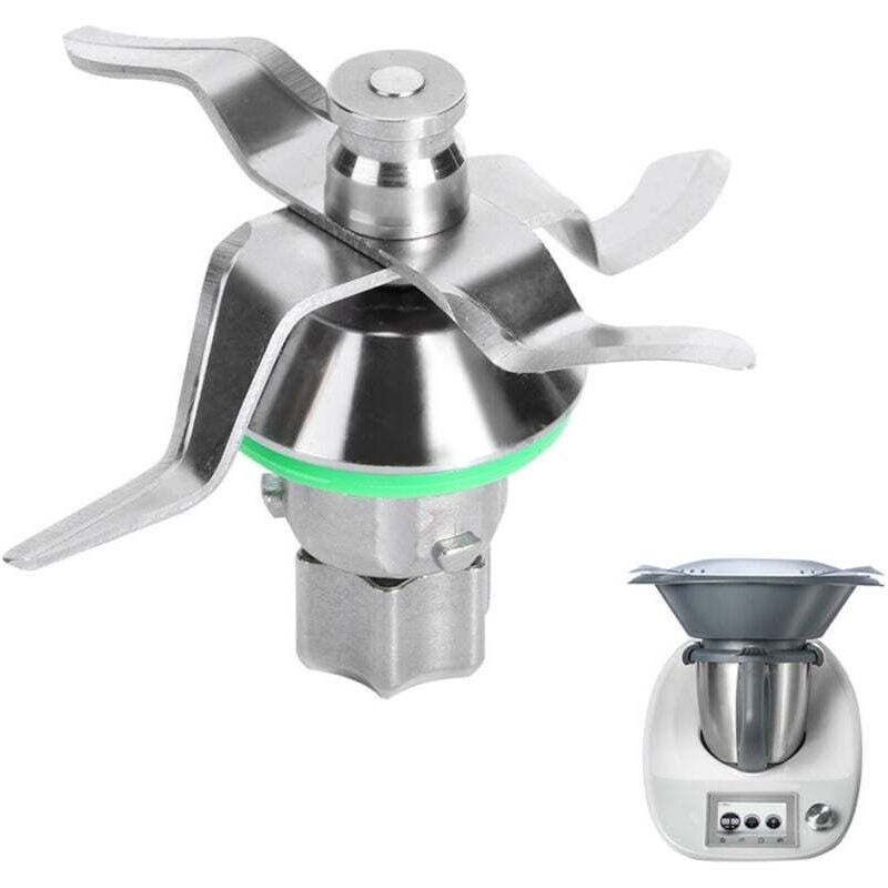 Rubberskin Couteau Lame De Rechange Pour Thermomix Tm5 De Vorwerk, Tm5 En Acier Inoxydable Mélangeur De Remplacement Robot Cuisine..debuns