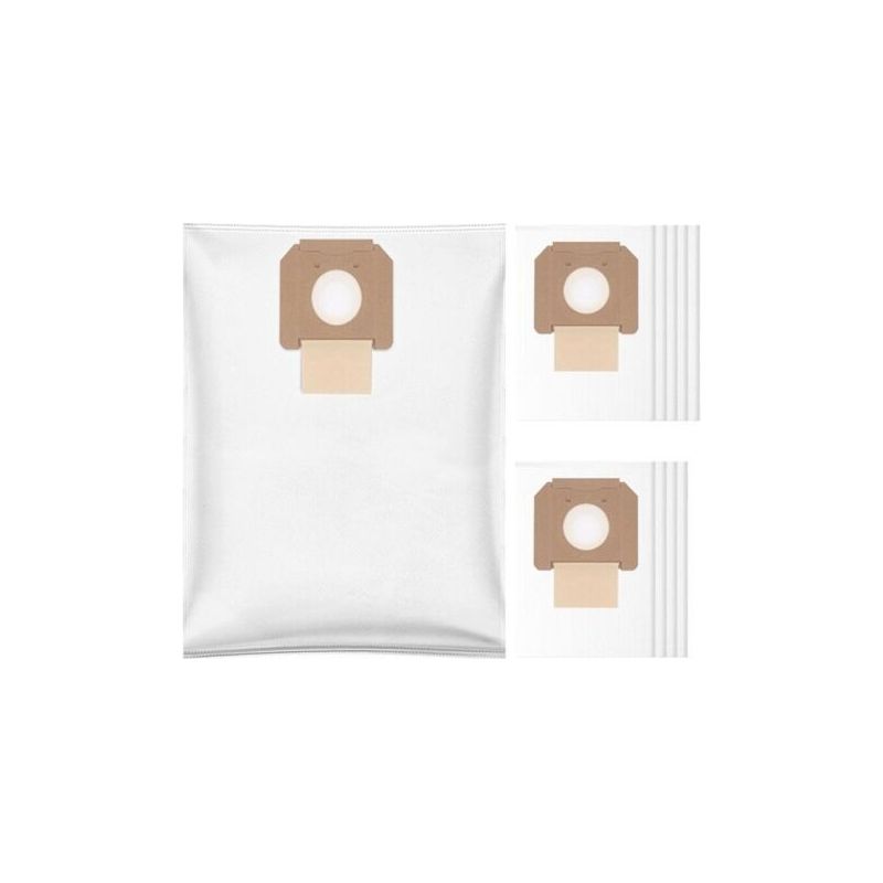 10 Pcs Sac Aspirateur Compatible Avec Bosch 35 M Afc/ 35 L Afc/ 35 L Sfc+, Compatible Avec Sac Aspirateur Bosch, Sacs Aspirateur Durable À 3 Compartiments De Grande Capacité