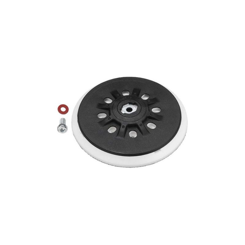 Plateau De Ponçage 150 Mm 8 Trous – Compatible Ponceuses Bosch Festool Ets 150, Ec 150, Lex 150, Wts 150/7 – Densité Douce Pour Surfaces Inégales