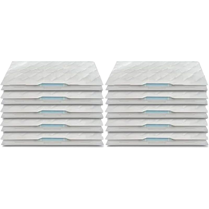Salviette Pratiche Per Robot Spazzatrici, Pezzi Di Ricambio Per Robot Spazzatrici, Mocio In Microfibra, Confezione Di Panni In Microfibra