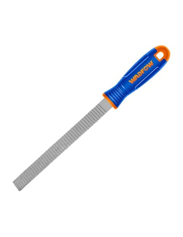 Wadfow Flachraspel Aus Karbonstahl, 200 Mm, Ergonomischer Griff, Ideal Für Holz