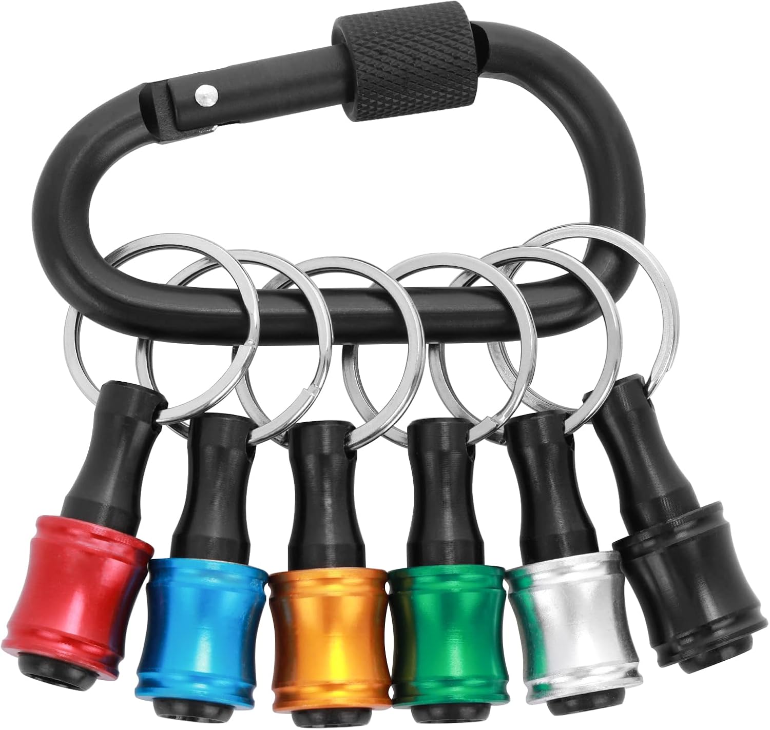 Bithalter – 6-teilig – Edelstahl – 6,35 Mm Verlängerung – Bohrer Und Schraubendreher – Mehrfarbig