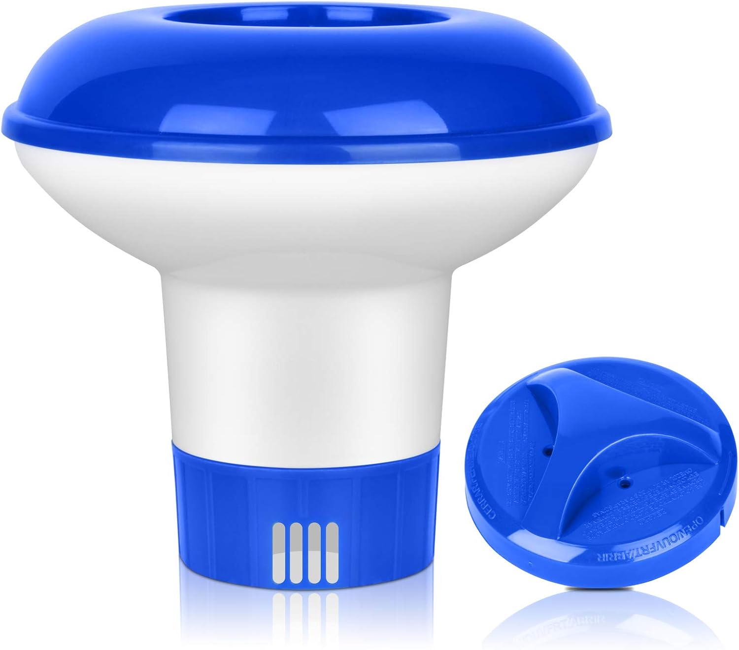 Schwimmender Dosierer – 1 Stück – Polypropylen – Einstellbare Dosierung – Schwimmbad, Spa, Aquarium – 12,7 Cm (5 Zoll)