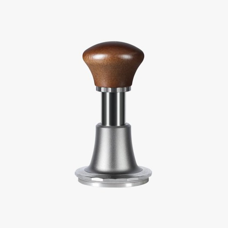 Schwertstampfer – Kalibrierter 58,5-mm-klickstampfer – Geriffelter Sockel – Aluminium Und Walnussholz