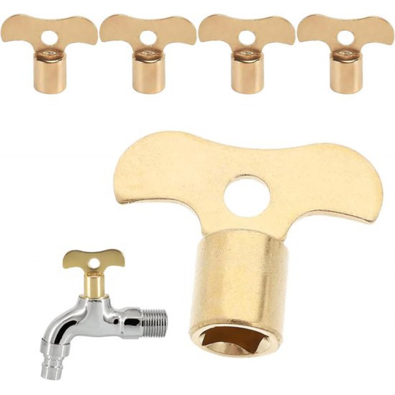 Set Mit 4 Schlüsseln Für Wasserhähne Und Strahlregler, Robustes Montagewerkzeug Mit Vierkantschlüsseln