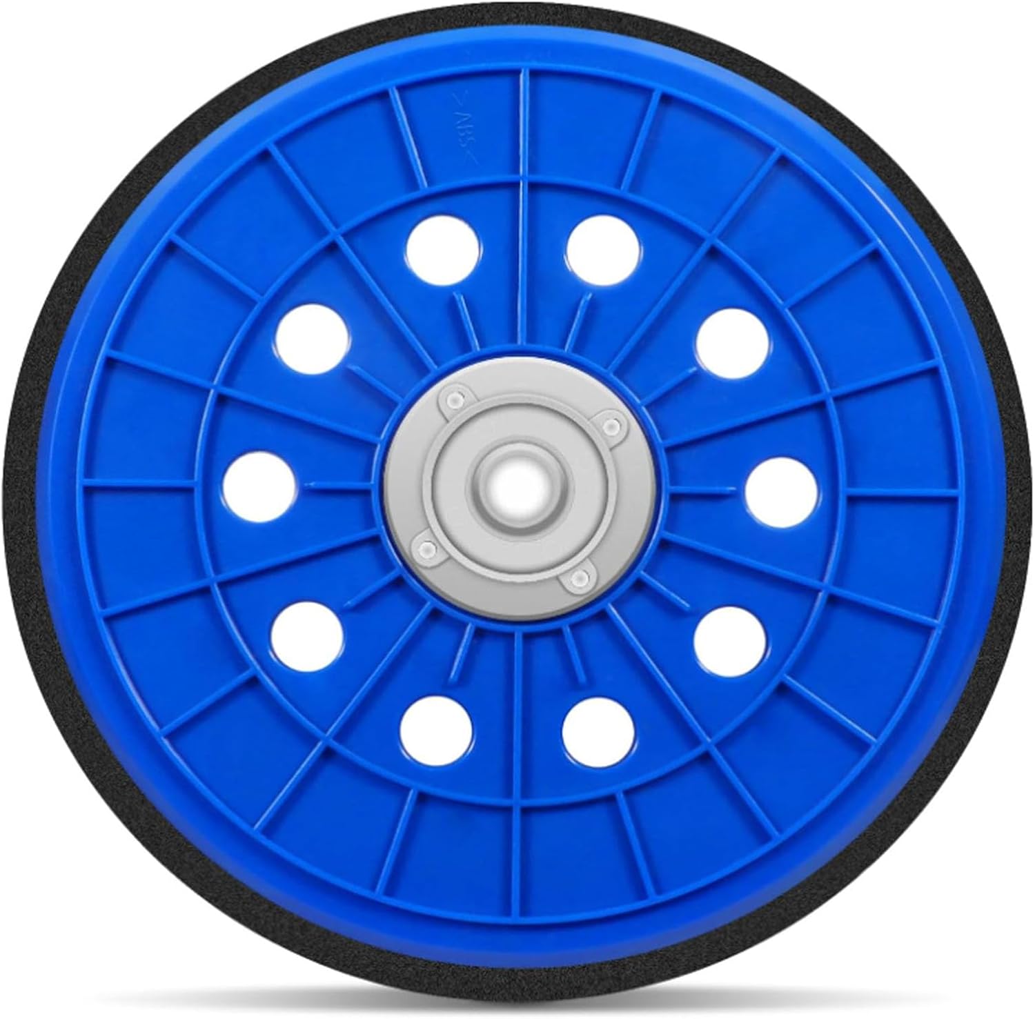 225-mm-schleifteller – 1 Stück – Blaues Pp – M14-gewinde, 10 Löcher – Für Giraffe- Und Deckenschleifer – 225 Mm Durchmesser