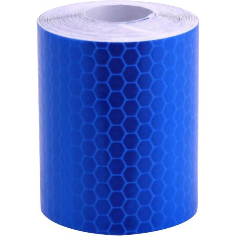 Blaues Reflektierendes Klebeband, 3 Meter Lang Und 5 Cm Breit.