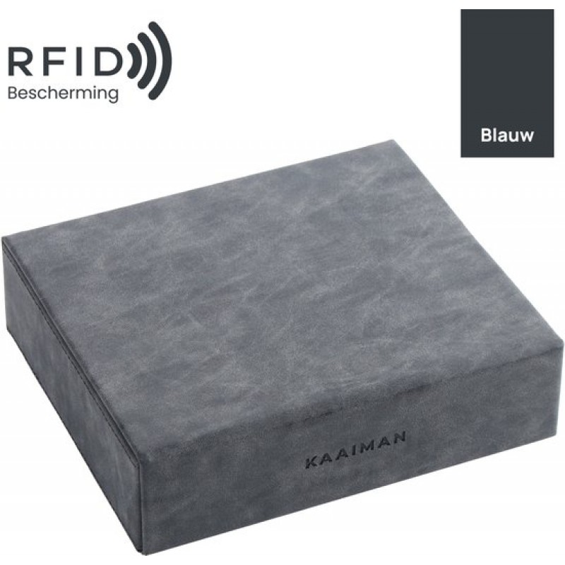 Faraday Box® – Diebstahlsicherung Für Autoschlüssel – Schlüsselloser Zugang Und Rfid-sicherheit – Luxuriöse Designerbox – Blau